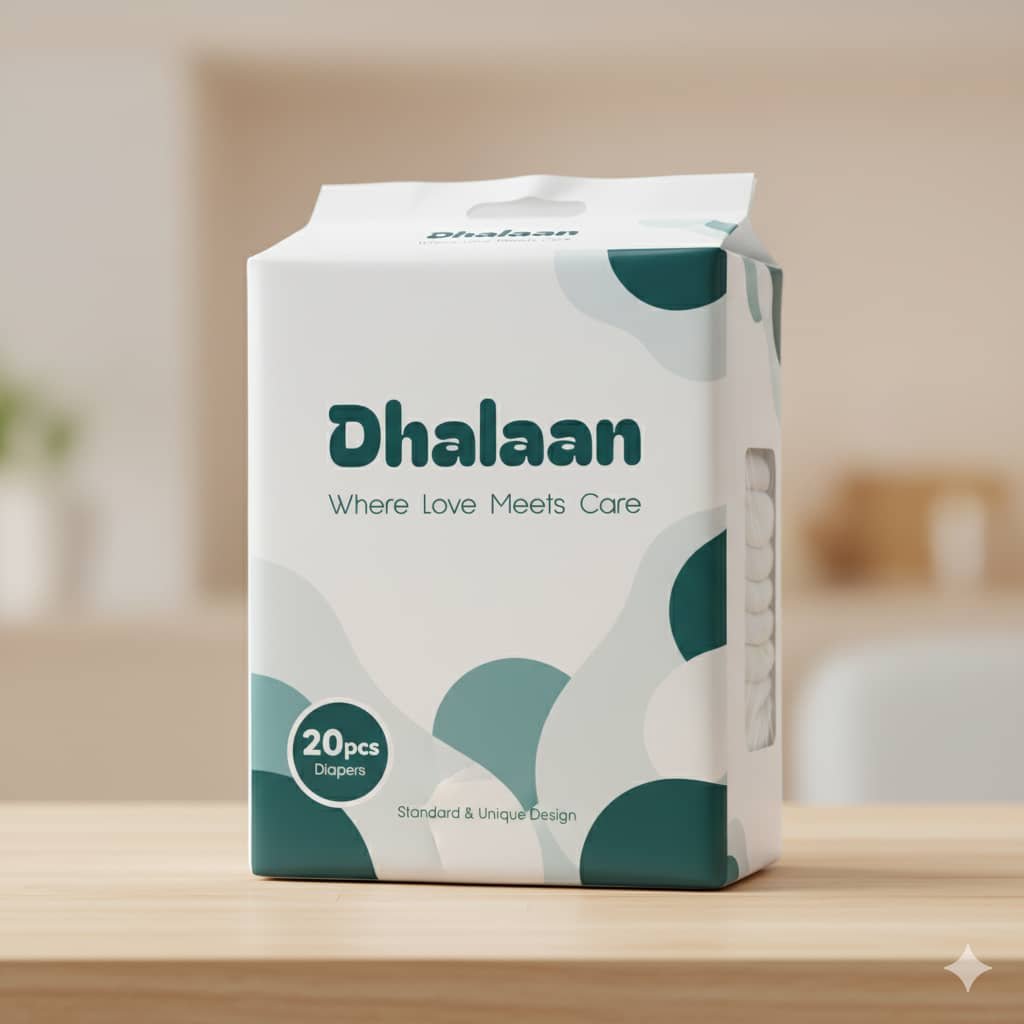 Dhalaan Premium Diaper Packaging